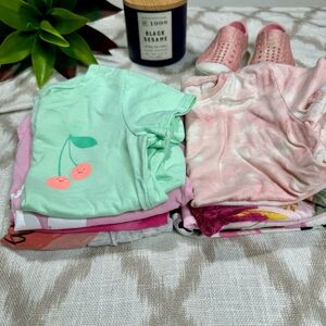 Girls 5T short sleeve summer shirts